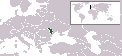 Karte Moldawien