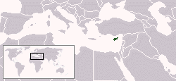 Karte Zypern
